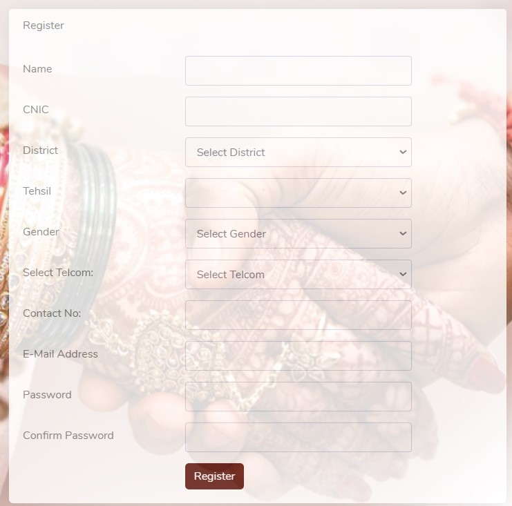 CM Punjab Dhee Rani Collective Marriages Program cmp.punjab.gov.pk Registration