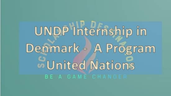 UNDP Internship in Denmark -  A Program United Nations
